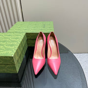 GG 105 BASIC HIGH HEEL HOT PINK LAMBSKIN