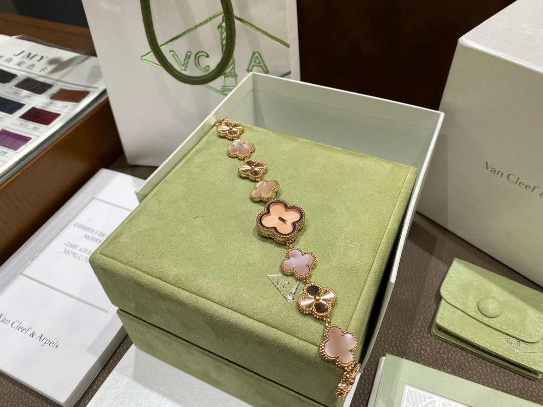 SWEET ALHAMBRA PINK GOLD PINK MOP WATCH