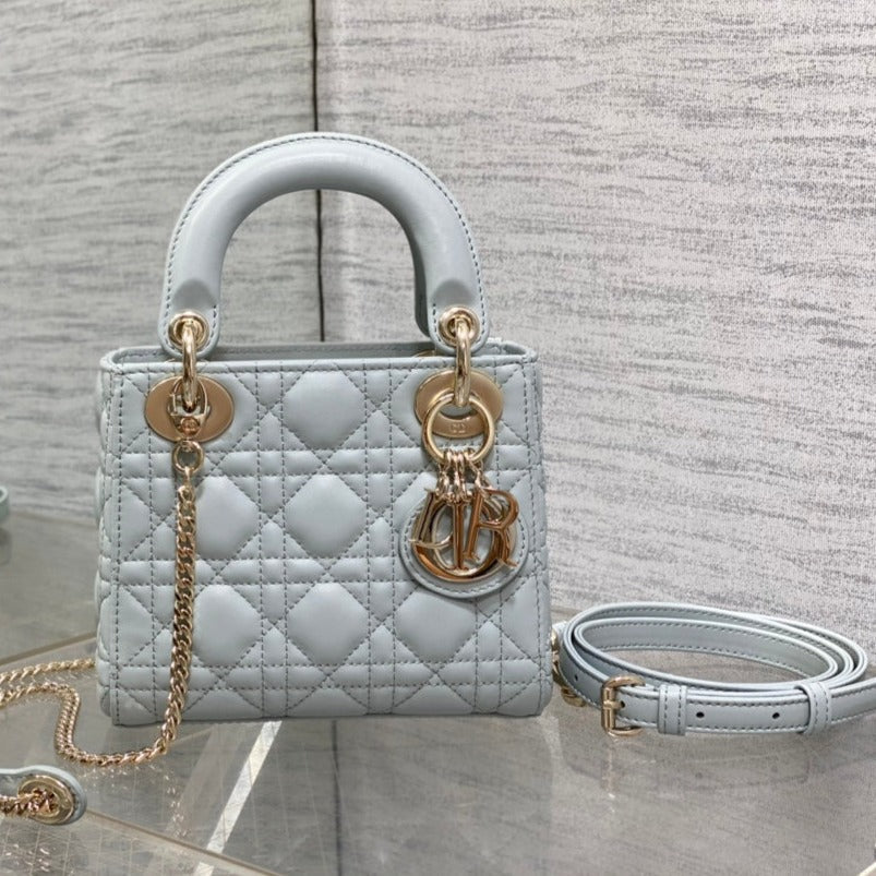 mini lady 17 lambskin