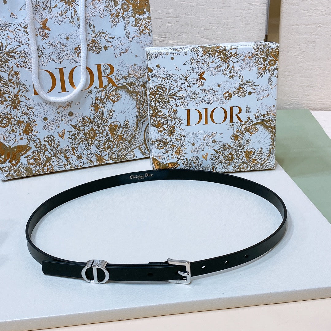 Dior Montaigne Loop Belt 15mm Calfskin 197480