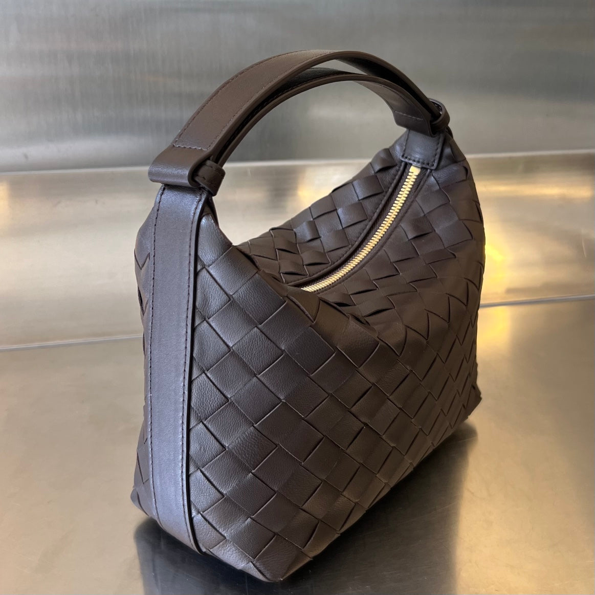 WALLACE 22 BAG CHOCOLATE CALFSKIN