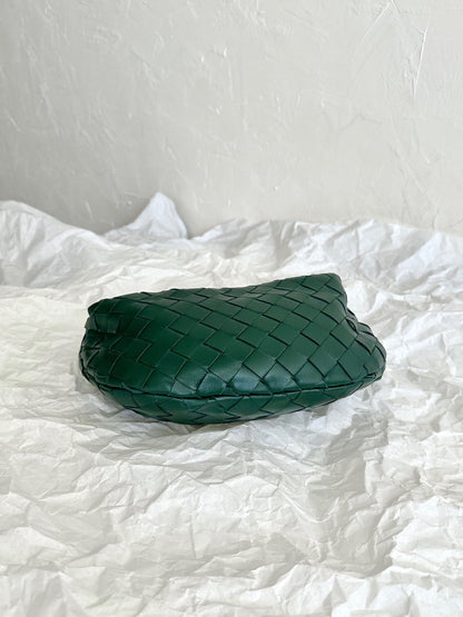 mini jodie 28 sherpa blue lambskin