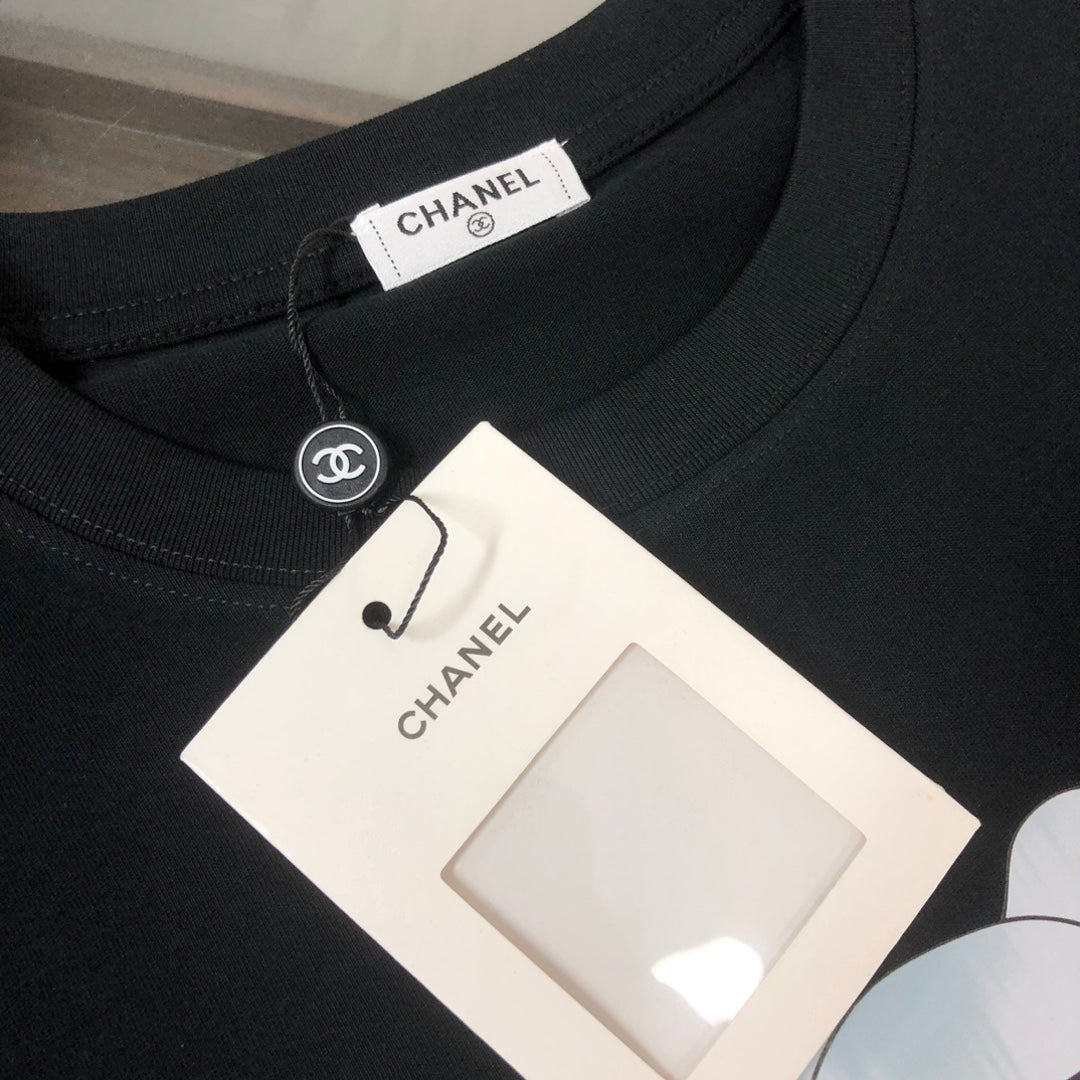 CC 2026 Crew Neck Short Sleeve T-Shirt Cotton 278690