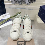 GG ACE 30 SUPREME TRAINER WHITE CALFSKIN