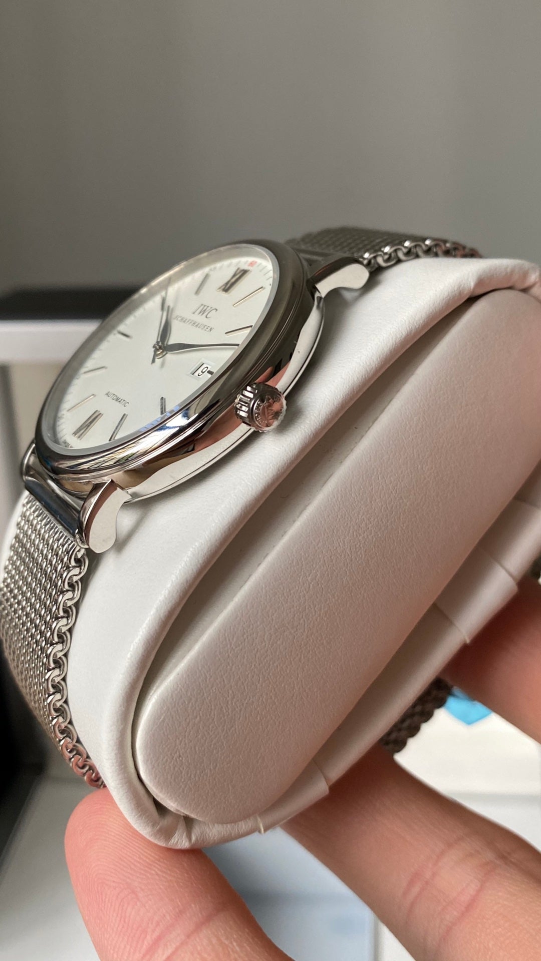 IWC Portofino V2 40mm White Dial Steel Case