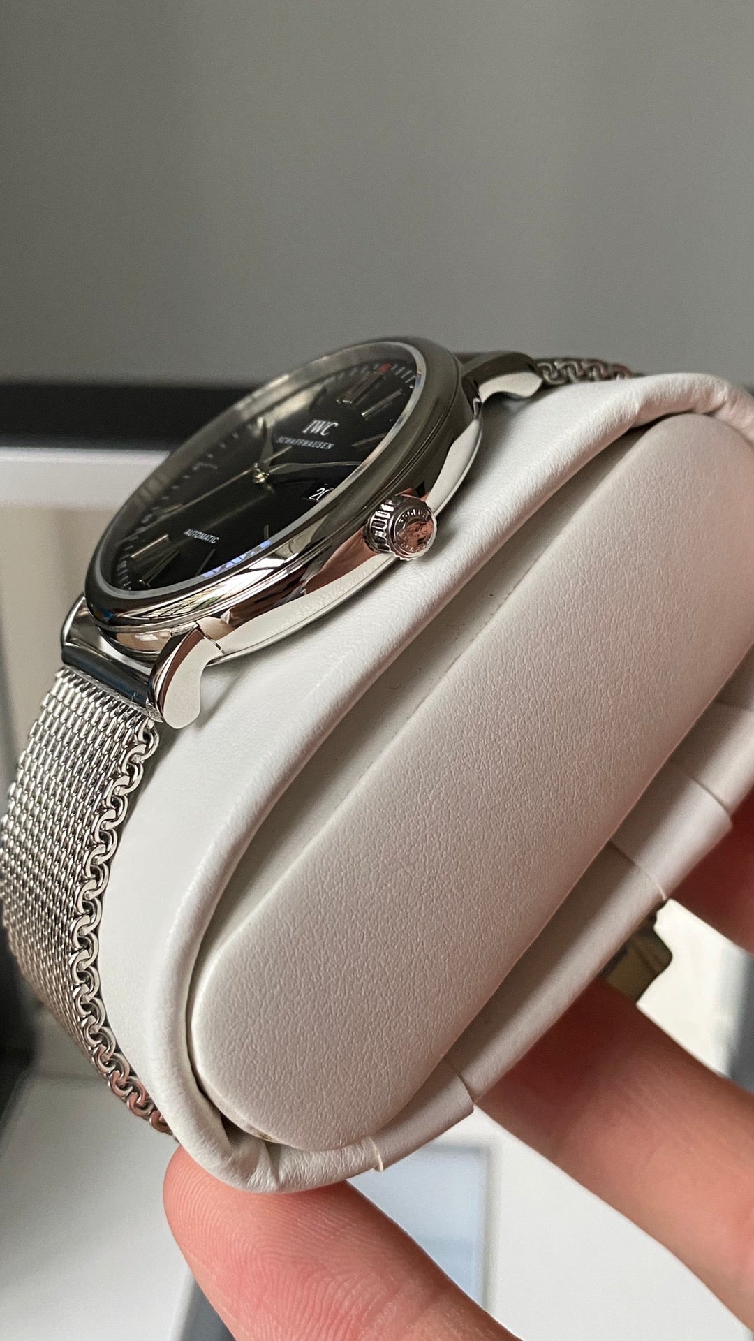 IWC Portofino V2 40mm Black Dial Steel Case