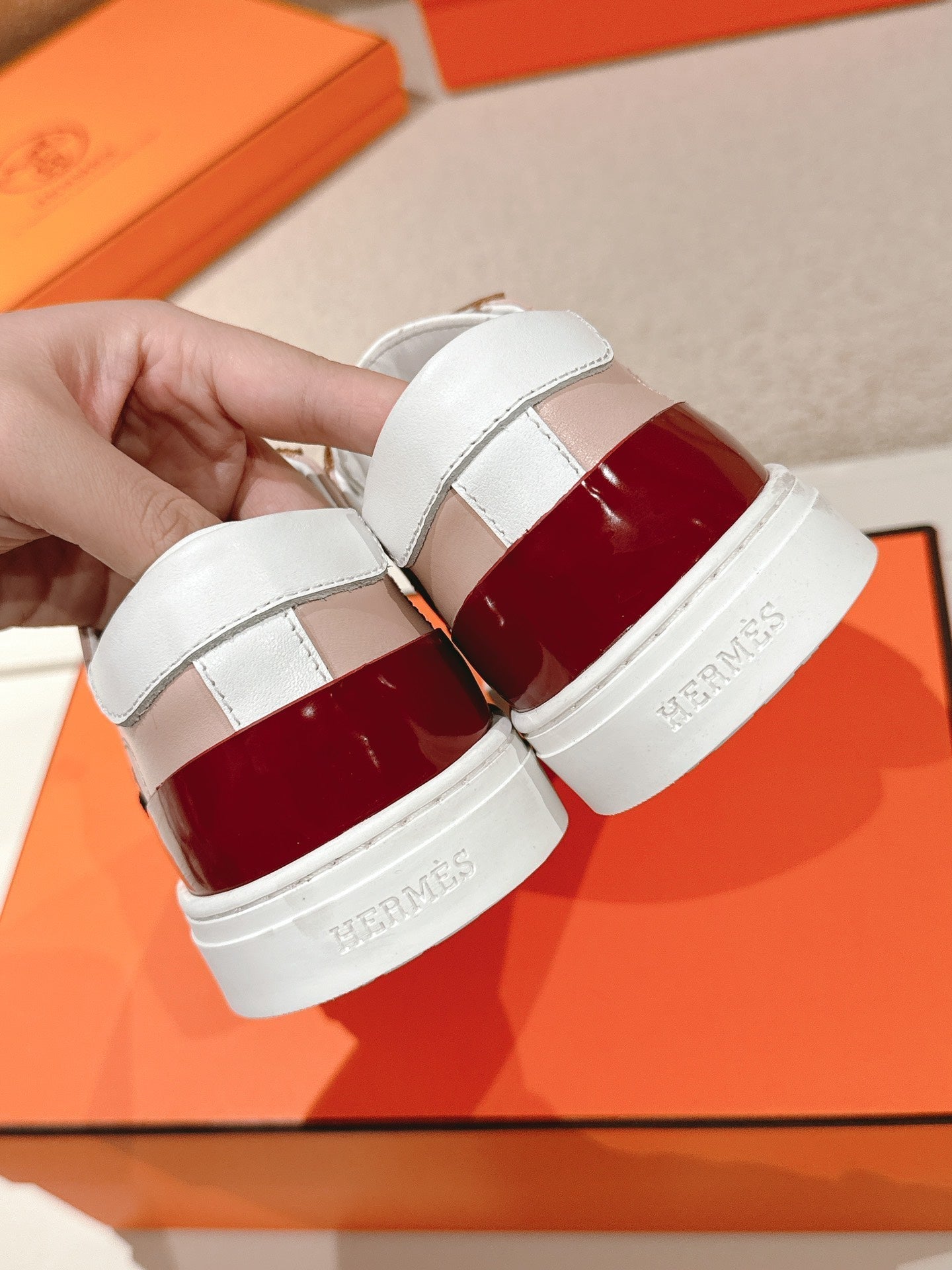 HM 25ss Sneakers Colorful Cowhide 577543