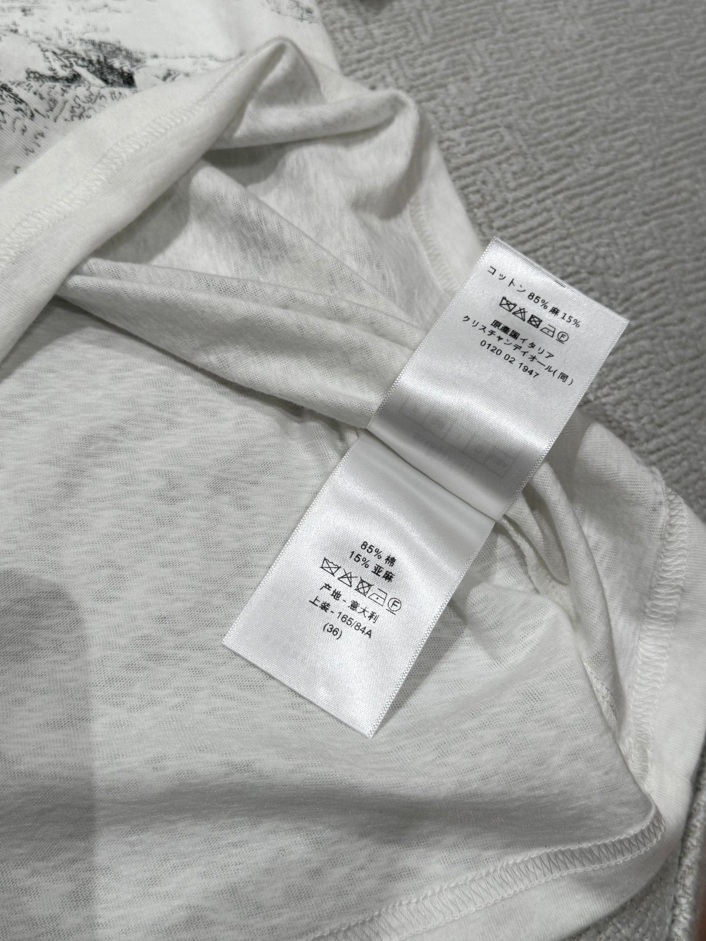 Dior 25C T-shirt White 228230