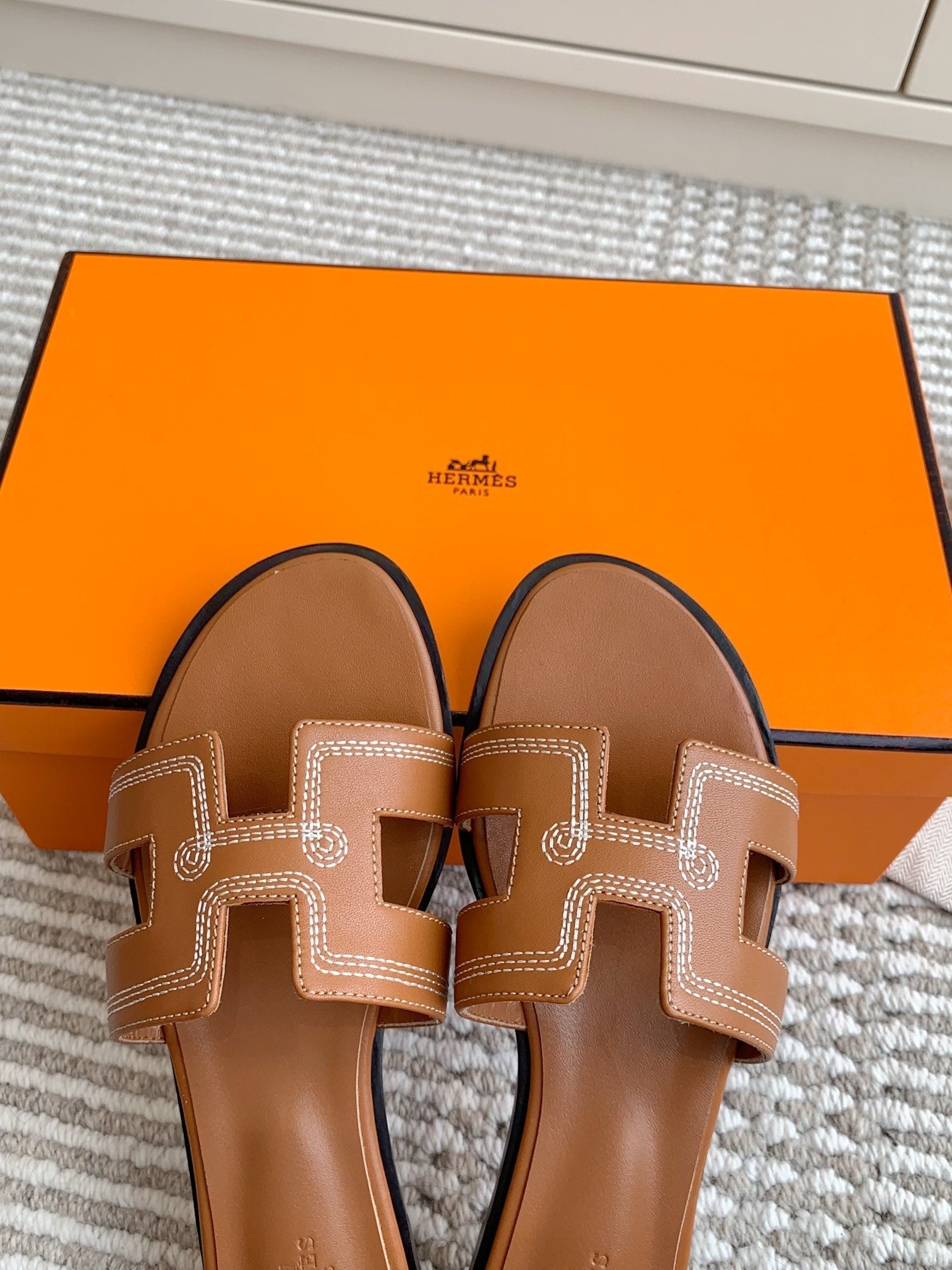 HM Santorini Sandal Brown Cowhide 291389