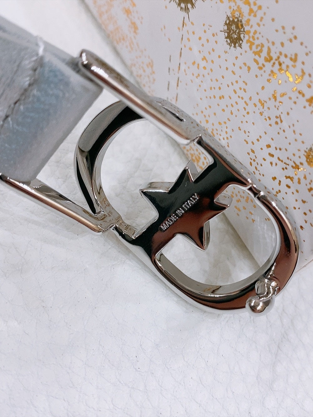 Dior Lucky 30 Montaigne Star CD Belt Cowhide 186319