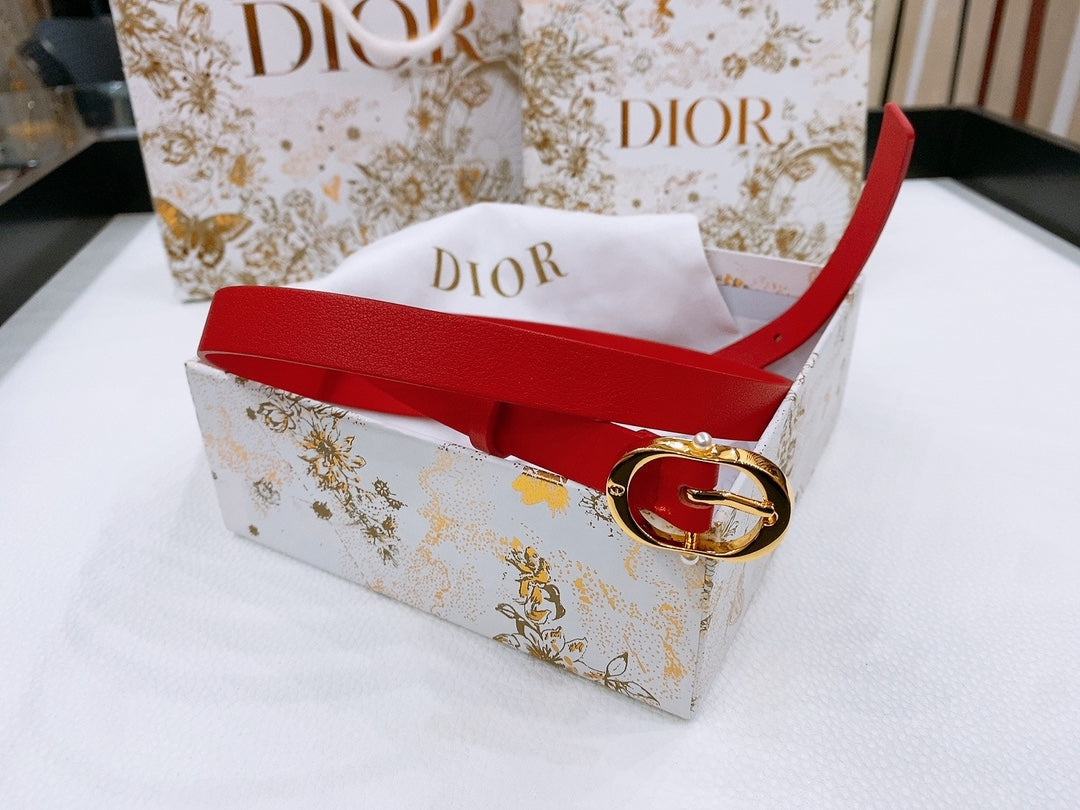 Dior Chic Belt 20mm Cowhide 186895