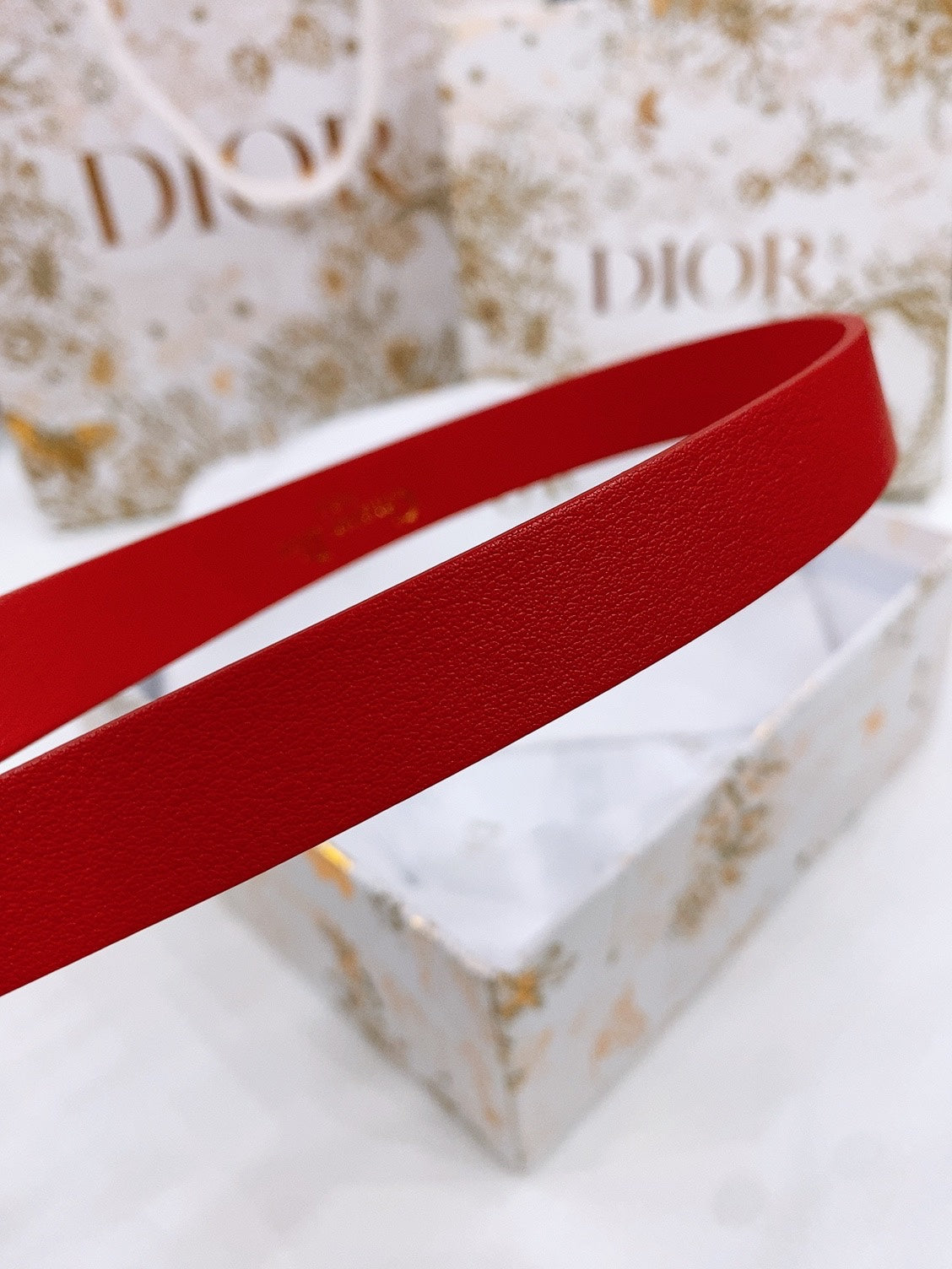 Dior Chic Belt 20mm Cowhide 186895