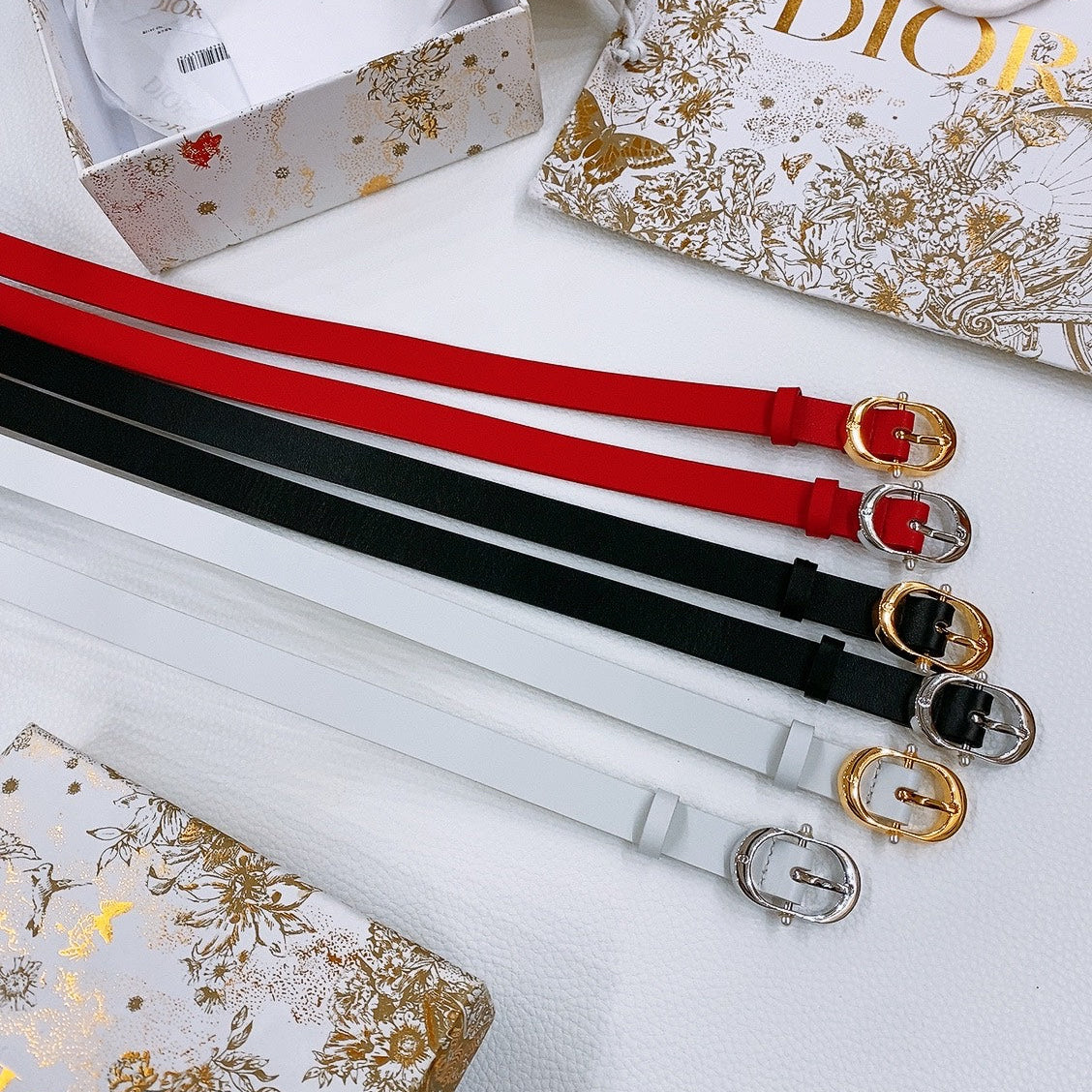 Dior Chic Belt 20mm Cowhide 186895