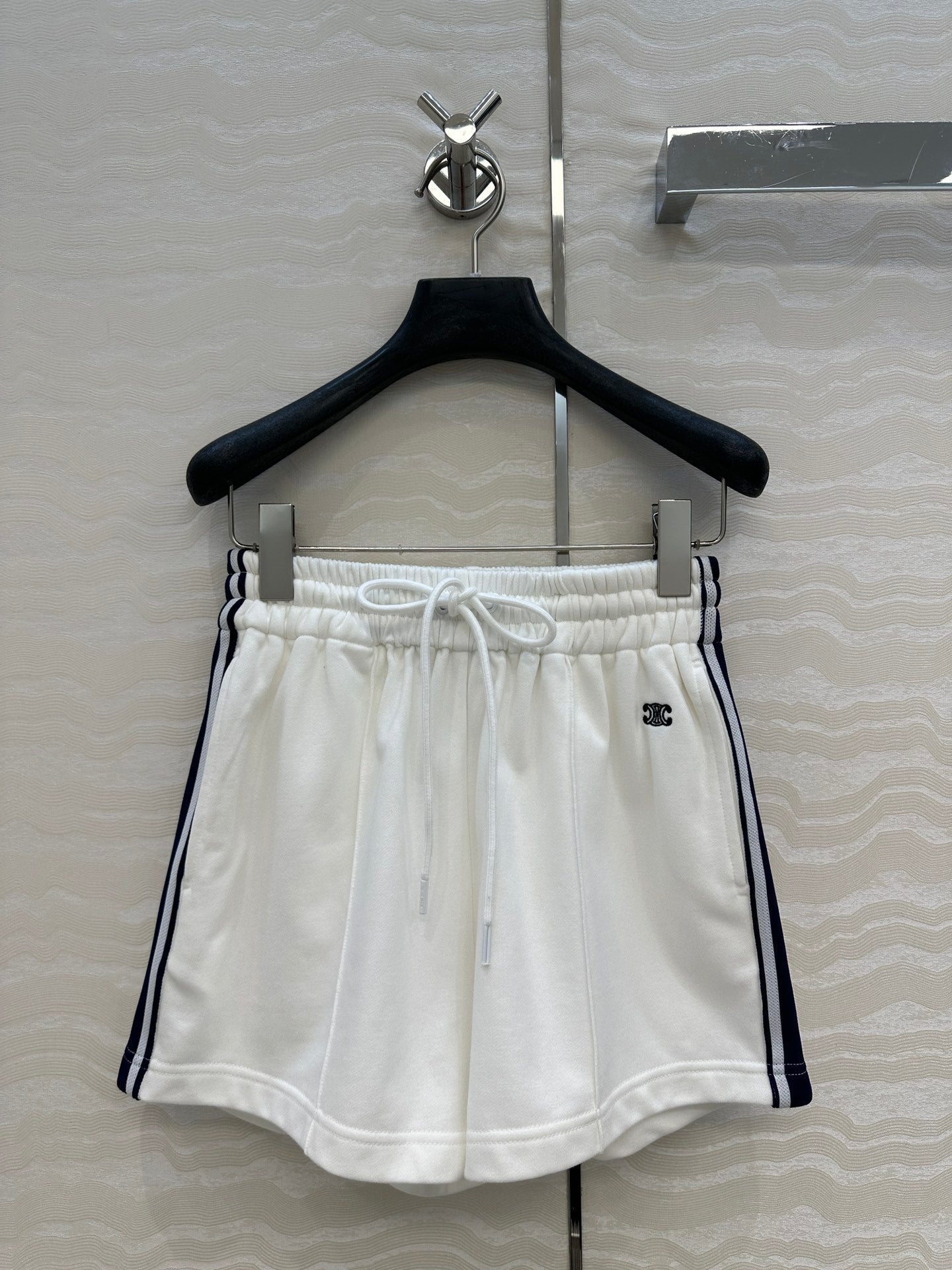 Celine Sports Short White Cotton