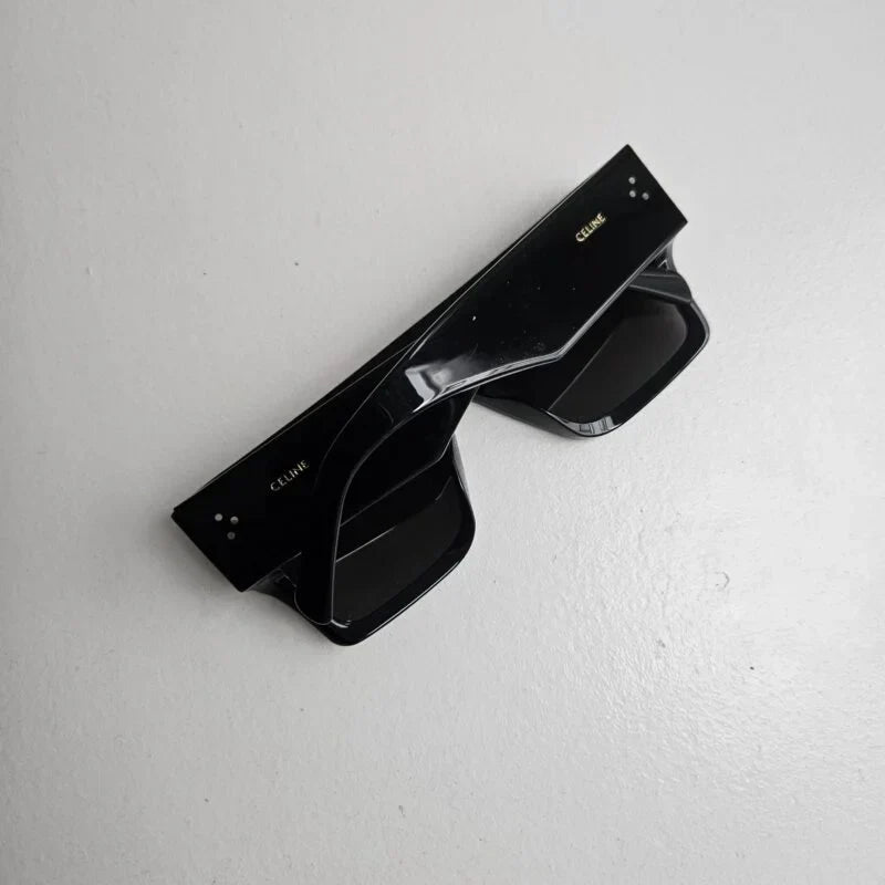Celine Sunglasses Black Acetate