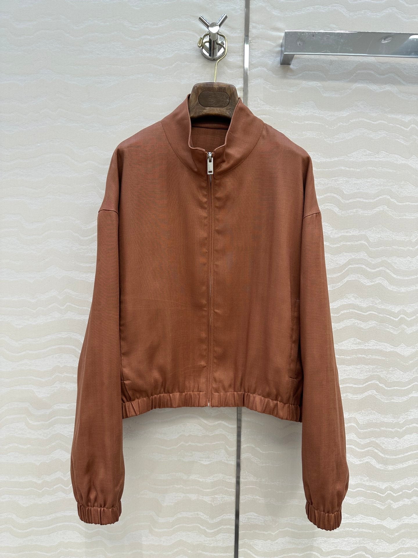 LP 25  Jacket Brown Tencel Linen 293151