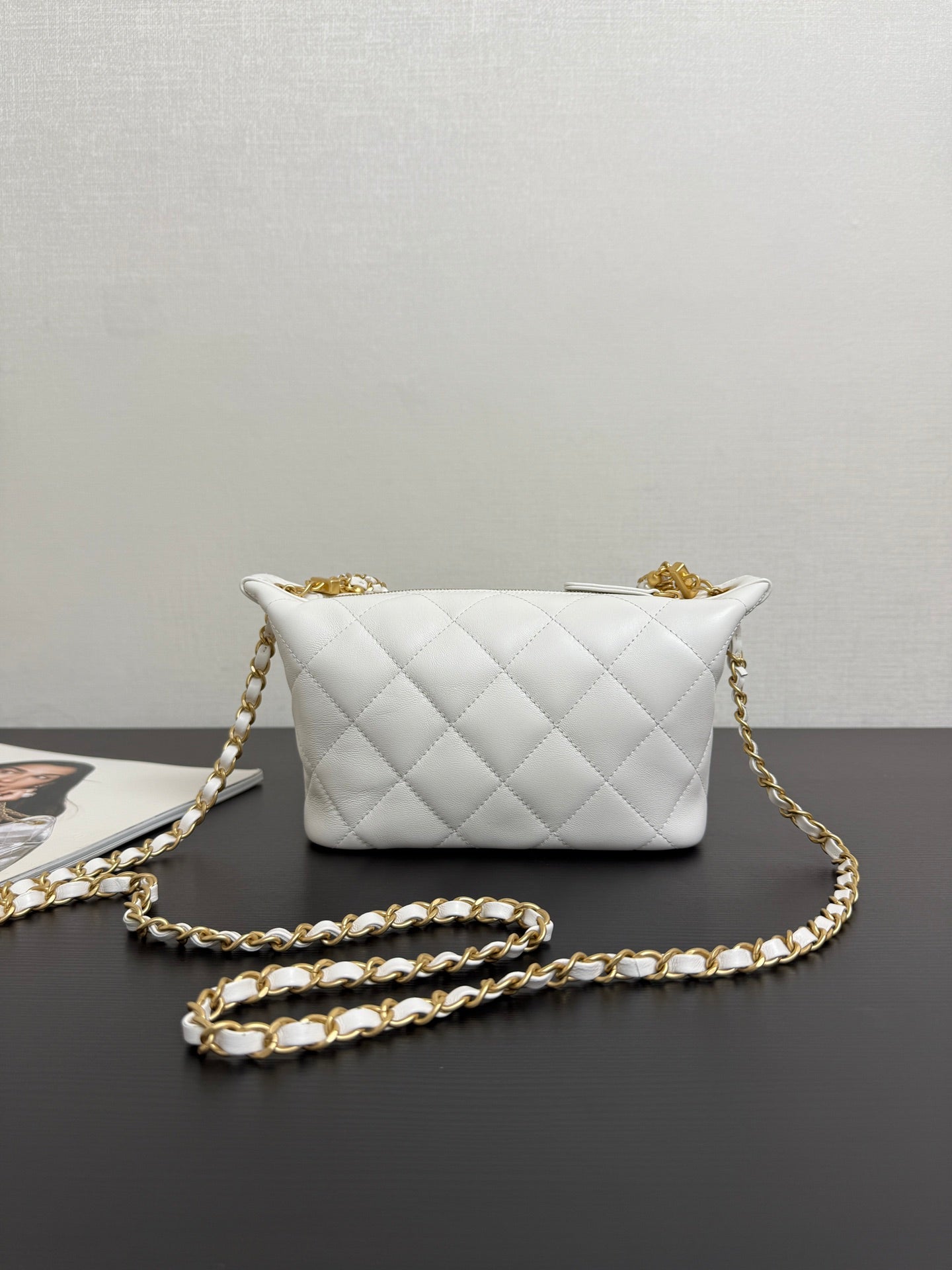 Chanel 2026 Matelassé Pearl Chain Bag Lambskin