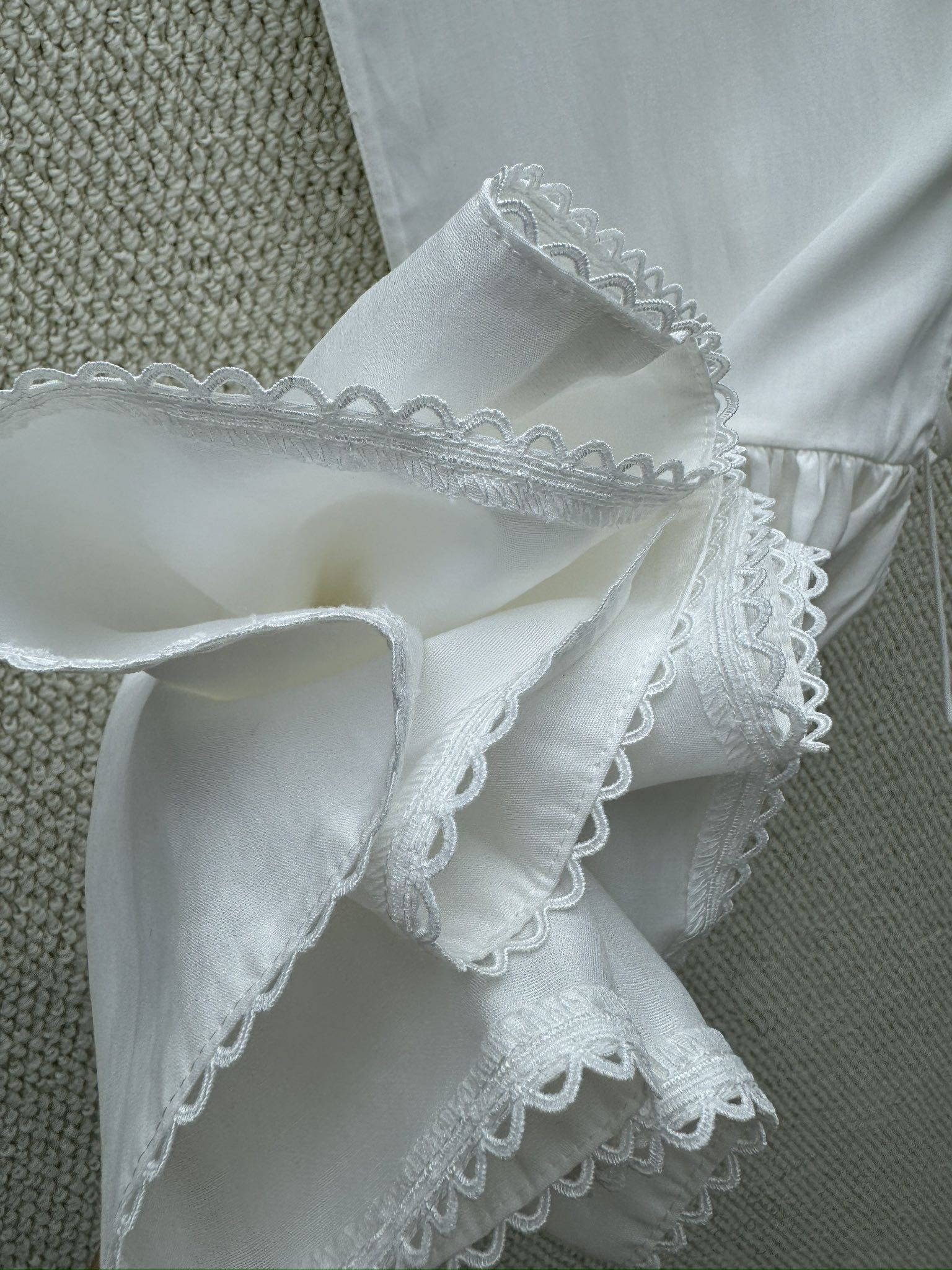Miumiu 2026 Vest Dress White Cotton 226003