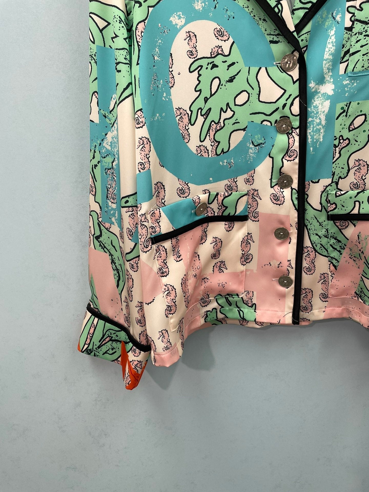 Chanel 2026 Print Shirt Silk Cotton 482229