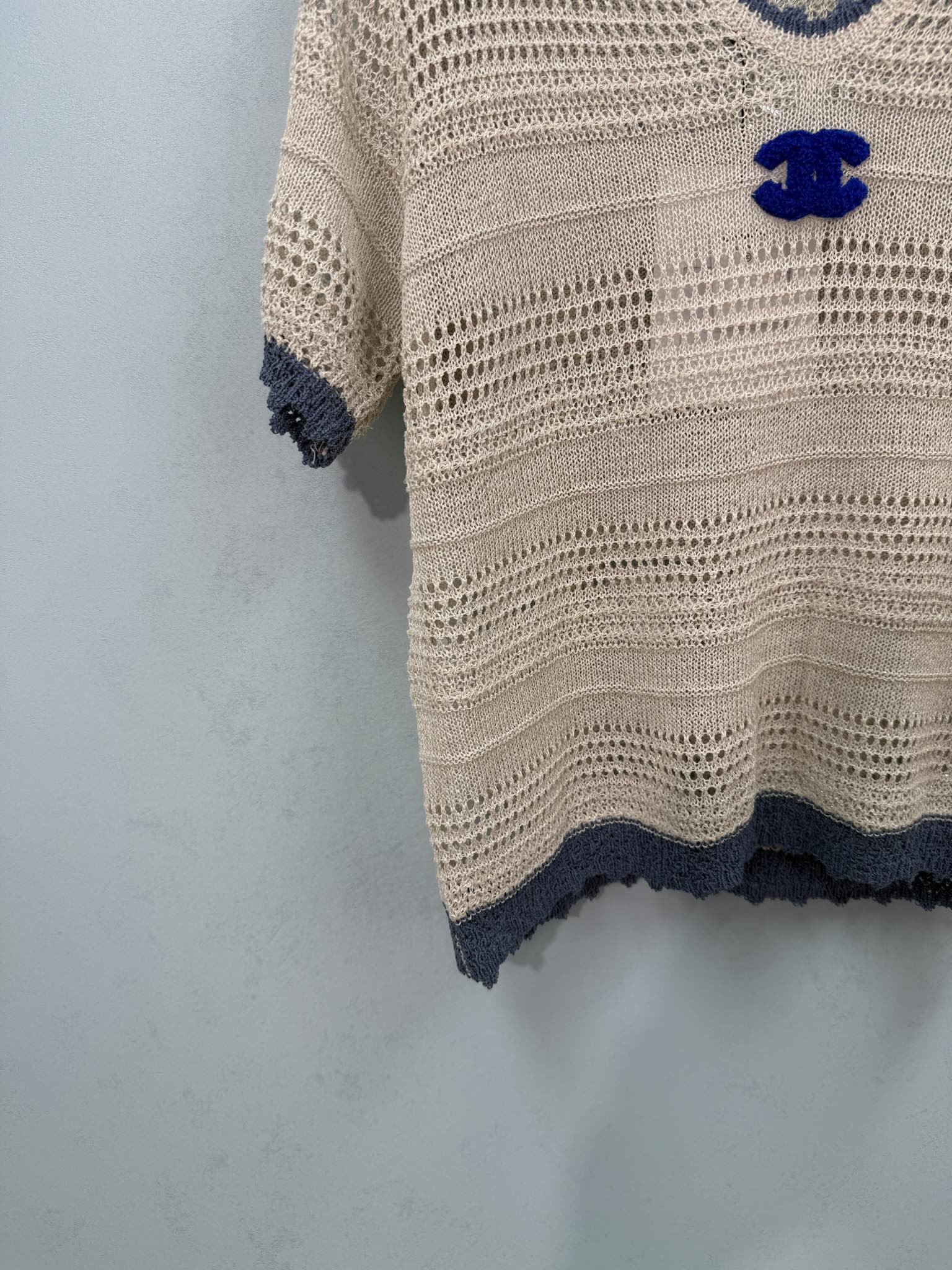 Chanel 2026 knitted sweater Beige Wool 632642