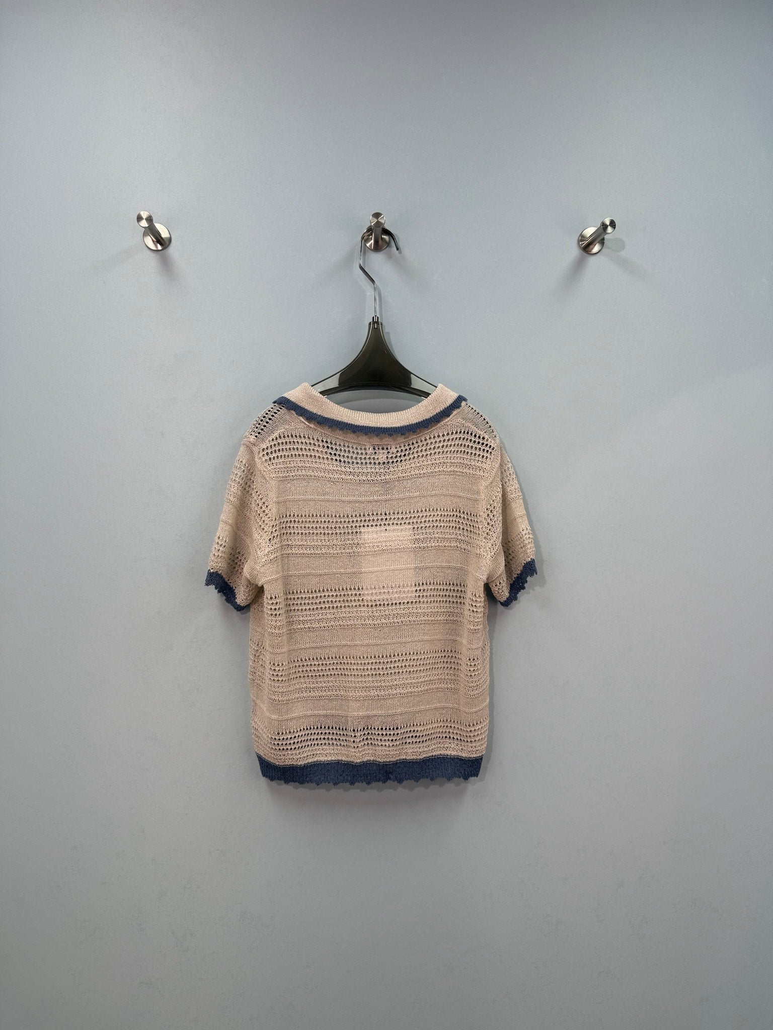 Chanel 2026 knitted sweater Beige Wool 632642