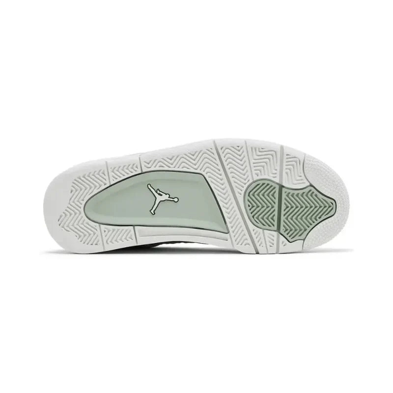 Nike Air Jordan 4 Pastel Mint Green Leather