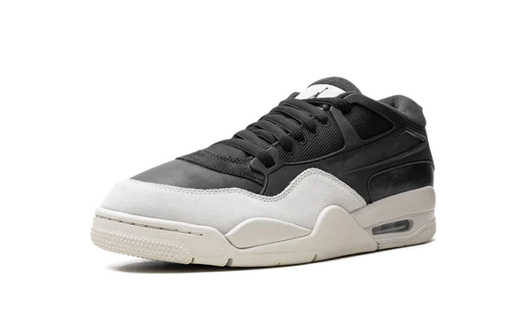 Nike Air Jordan 4 Black Ivory Suede Leather