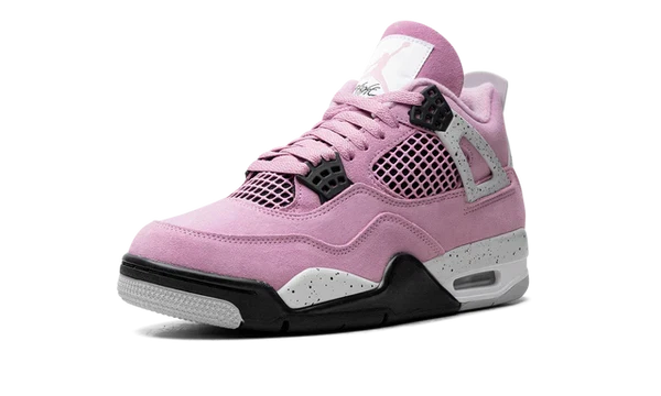 Nike Air Jordan 4 Retro Pink Black Suede