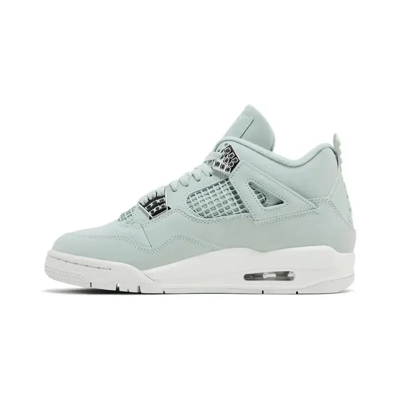 Nike Air Jordan 4 Pastel Mint Green Leather