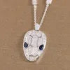 SERPENTS PEDANT DIAMOND NECKLACE