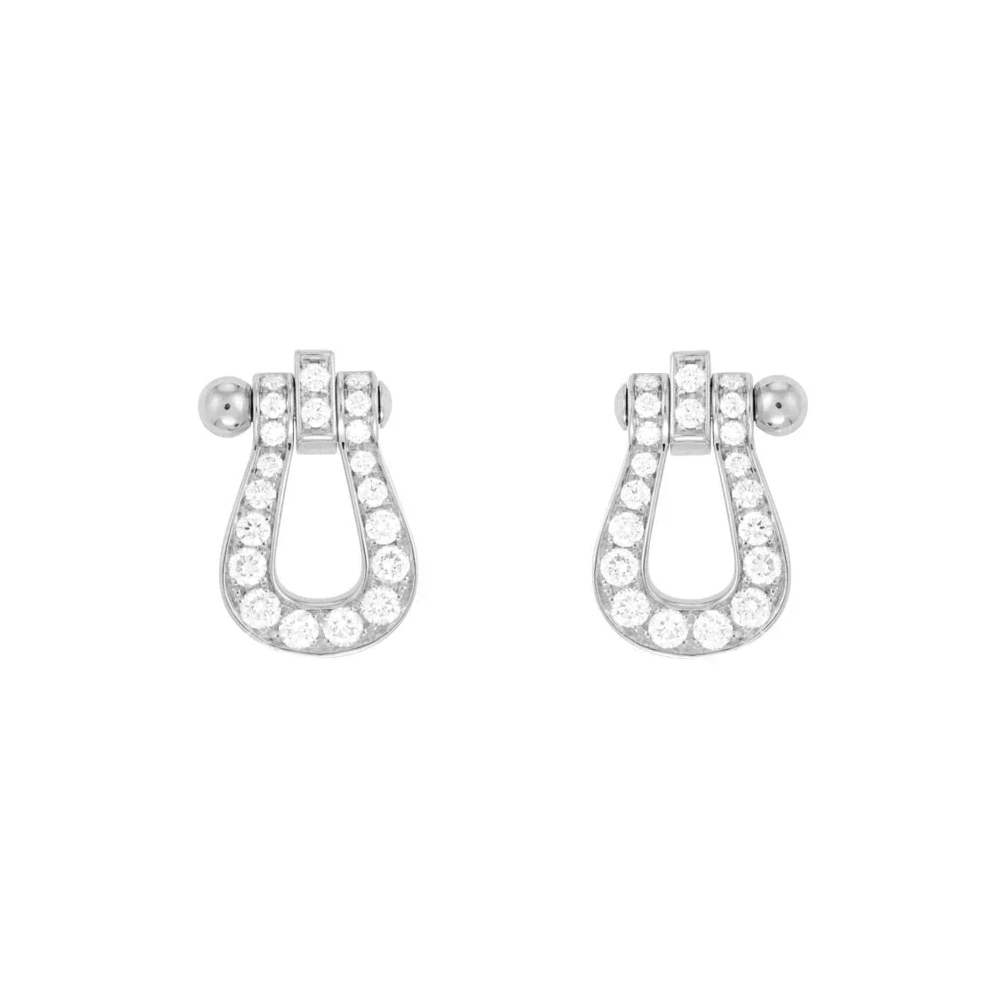 FORCE 10 FULL DIAMOND STUD EARRINGS MINI MODEL