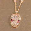 SERPENTS PEDANT DIAMOND NECKLACE