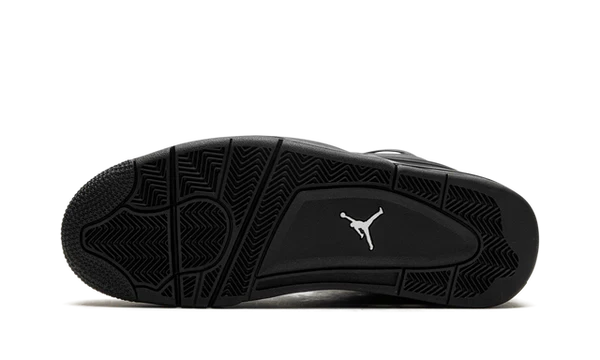 Nike Air Jordan 4 Black Suede Leather
