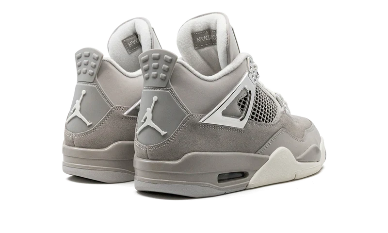 Nike Air Jordan 4 Frozen Light Gray Suede