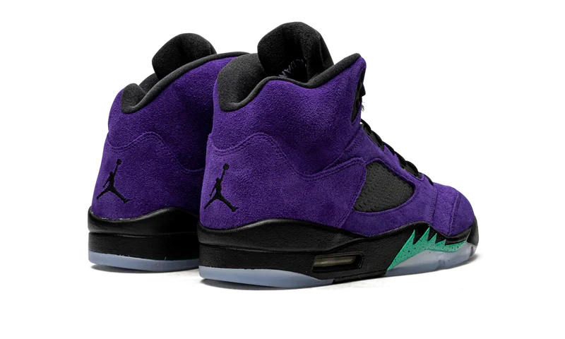 Nike Air Jordan 5 Retro Dark Purple Black Suede