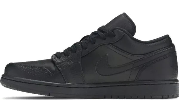 Nike Air Jordan 1 Low Triple Black Cowhide