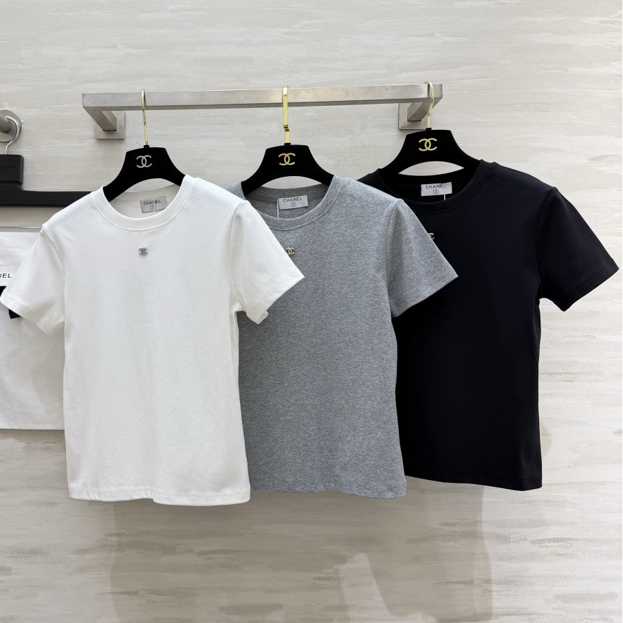 Chanel 2026 Basic T-Shirt Cotton 313324