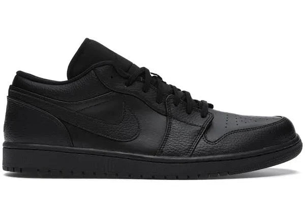 Nike Air Jordan 1 Low Triple Black Cowhide