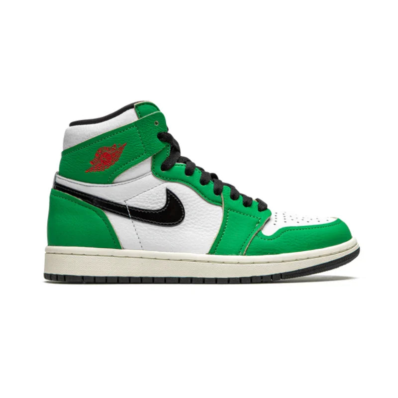 Nike Air Jordan 1 Green White Black Cowhide