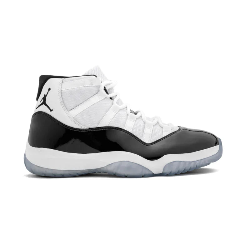Nike Air Jordan 11 Concord White Black Patent Leather