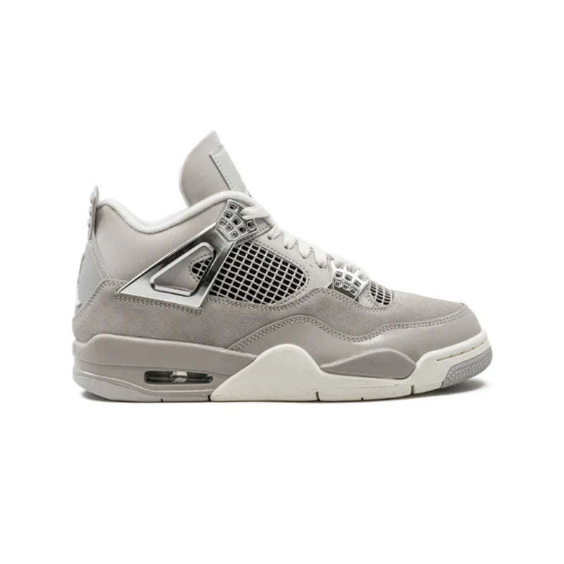 Nike Air Jordan 4 Frozen Light Gray Suede