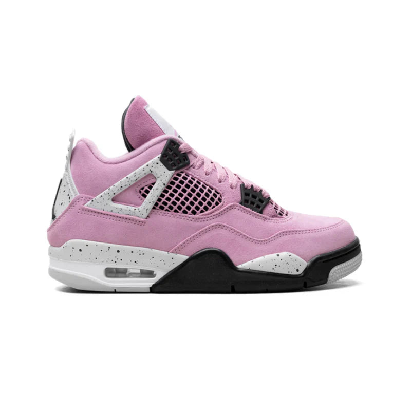 Nike Air Jordan 4 Retro Pink Black Suede