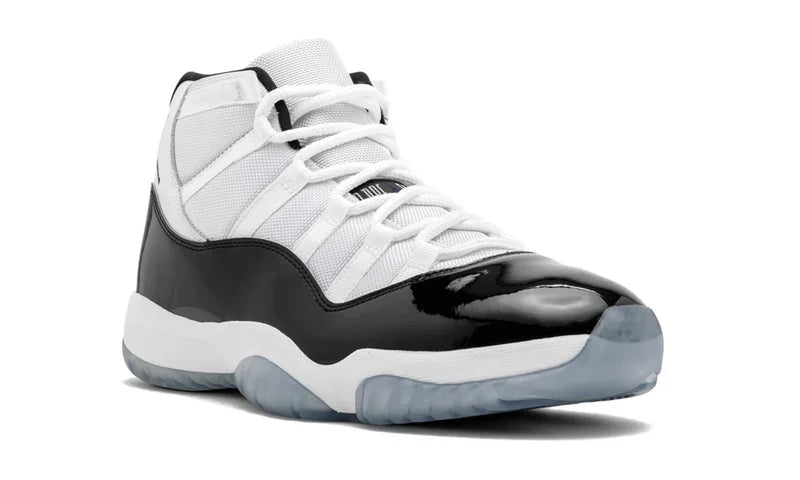 Nike Air Jordan 11 Concord White Black Patent Leather