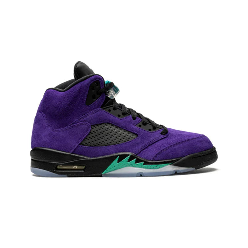 Nike Air Jordan 5 Retro Dark Purple Black Suede