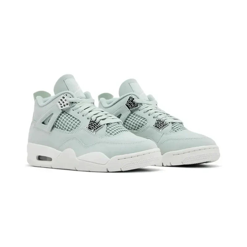 Nike Air Jordan 4 Pastel Mint Green Leather