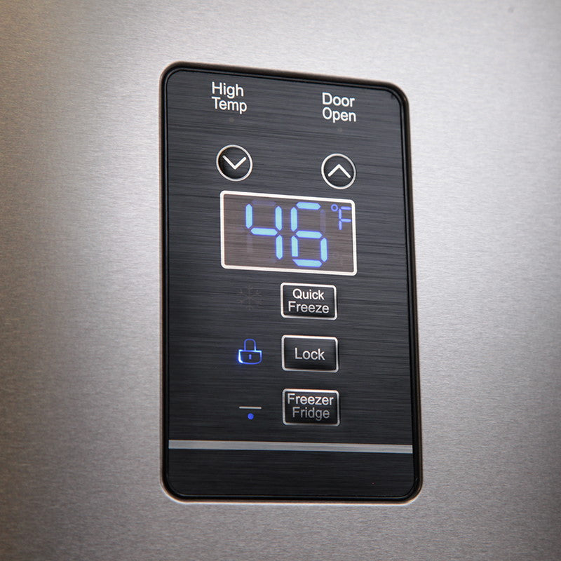 Forno FFFFD1933-60S 28″ x 2 Rizzuto Pro-Style Refrigerator / Fridge -Freezer Dual Combination