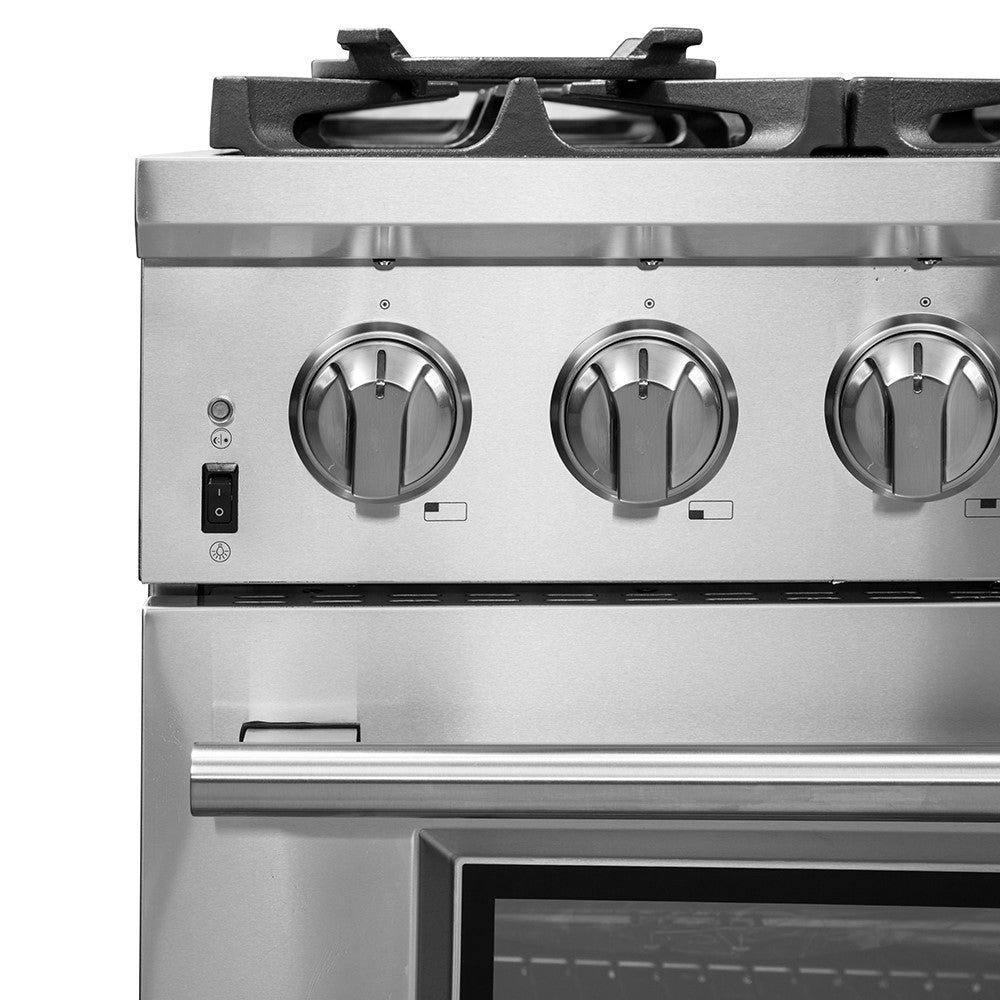 Forno FFSGS6187-36 36″ Capriasca Gas Range with Electric Oven