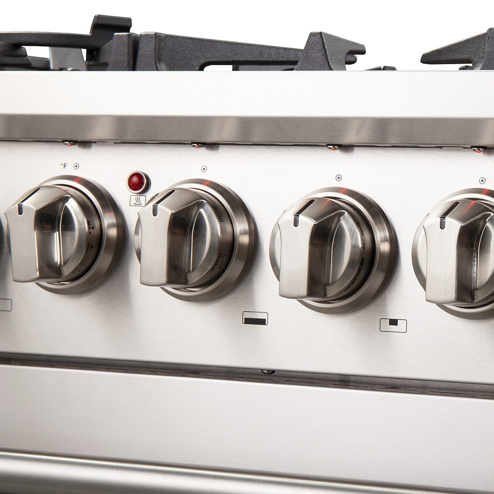 Forno FFSGS6187-36 36″ Capriasca Gas Range with Electric Oven