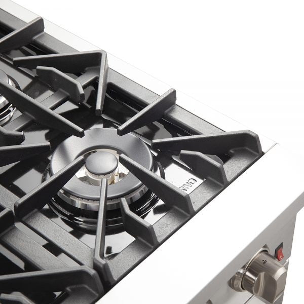 Forno FFSGS6244-36 36″ Galiano Gas Range with FORNO ALTA QUALITA Pro-Style Gas 6 Italian Burners 83,000 BTU All Stainless Steel