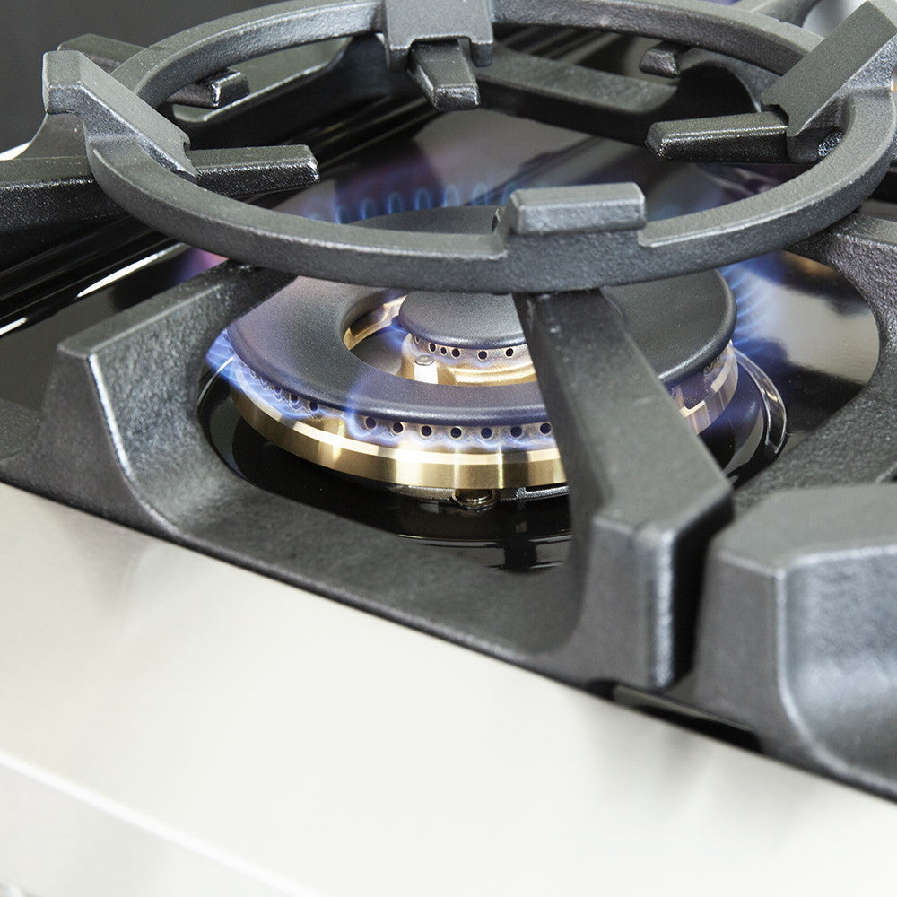 Forno FFSGS6260-36 36” Capriasca with FORNO ALTA QUALITA Pro-Style Gas 6 Italian Burners 120,000 BTU All 304 Stainless Steel